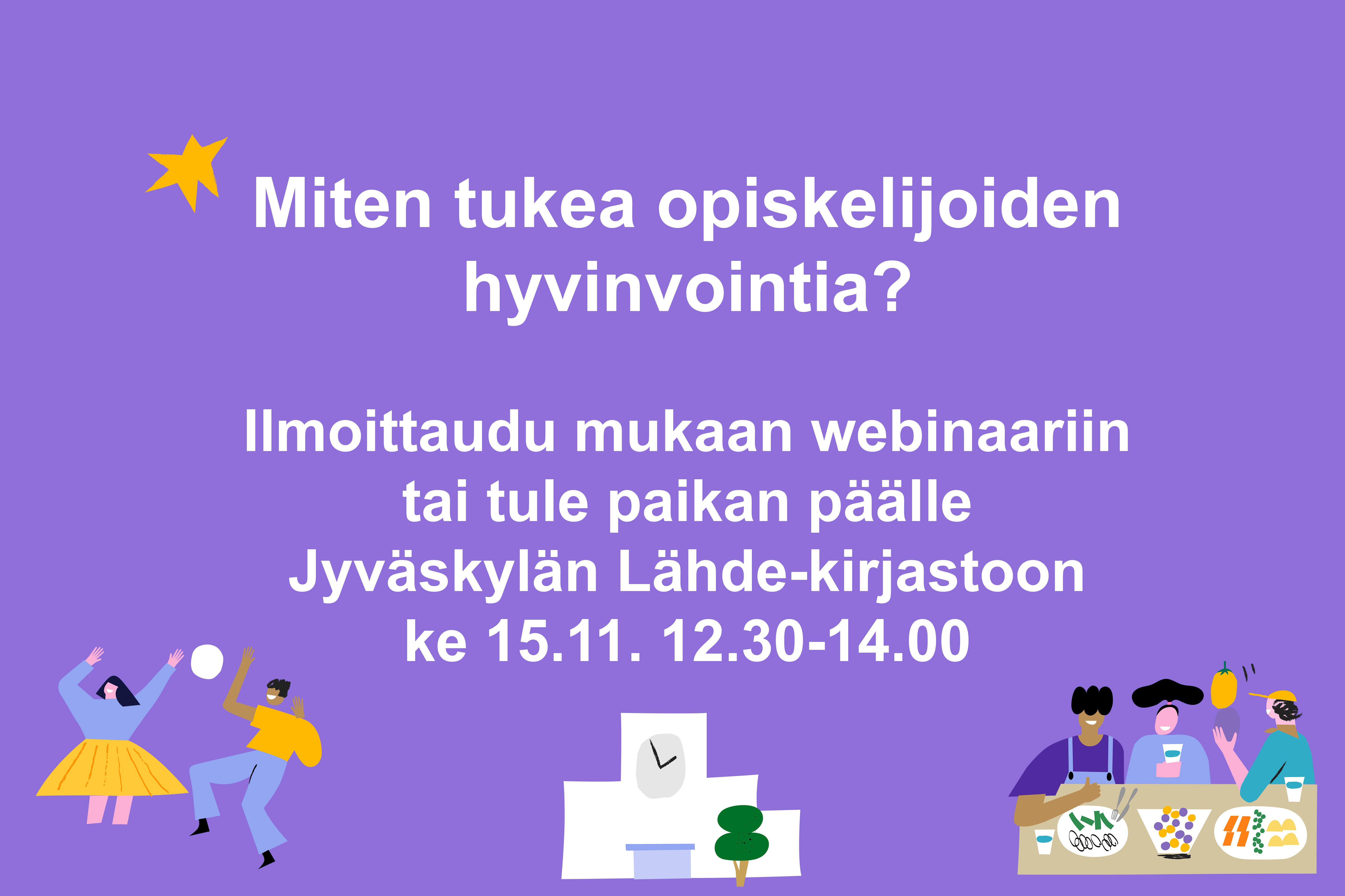 Tervetuloa Webinaariin: Yhteisöllisyys Opiskelijoiden Hyvinvoinnin ...